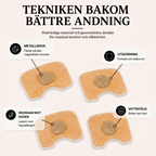 Beauty Sleep™ - Magnetiska näsband för djupare sömn